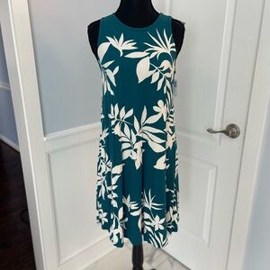 Old Navy Blue Sleeveless Crew Neck Sundress